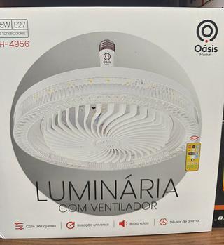 Ventilado com luz