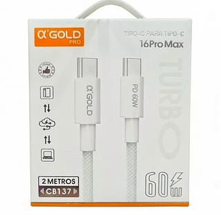 Cabo 60w tipo-c - tipo-c 2m