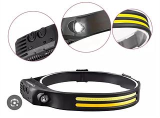 Lanterna cabeca 2led