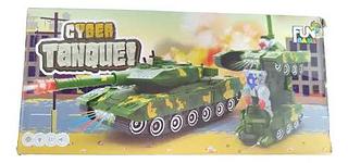 Carro Tanque luz- som- robô