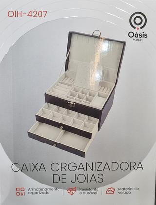 Caixa organizadora de joias
