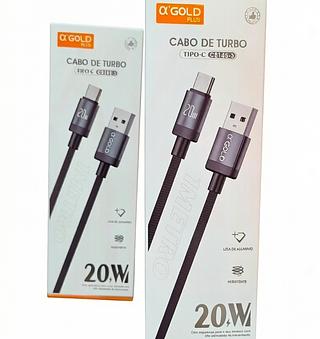 Cabo turbo tipo-c 20w