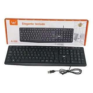 Teclado com fio