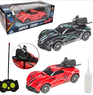 Carro com controle que sai fumaça