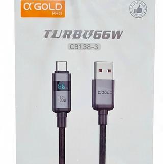 Cabo turbo 66w tipo c