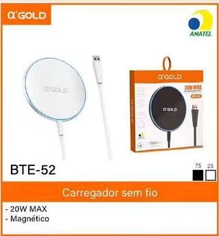 Carregador Sem fio indução BTE52