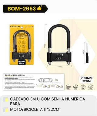 Cadeado bicicleta