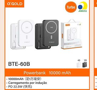 Carregador portátil BTE60B